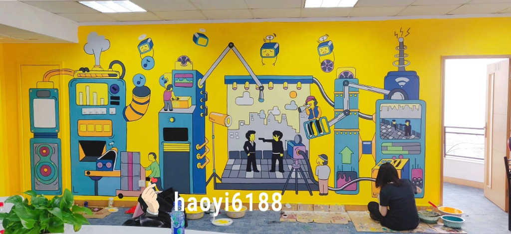 幼儿园手绘墙画价格