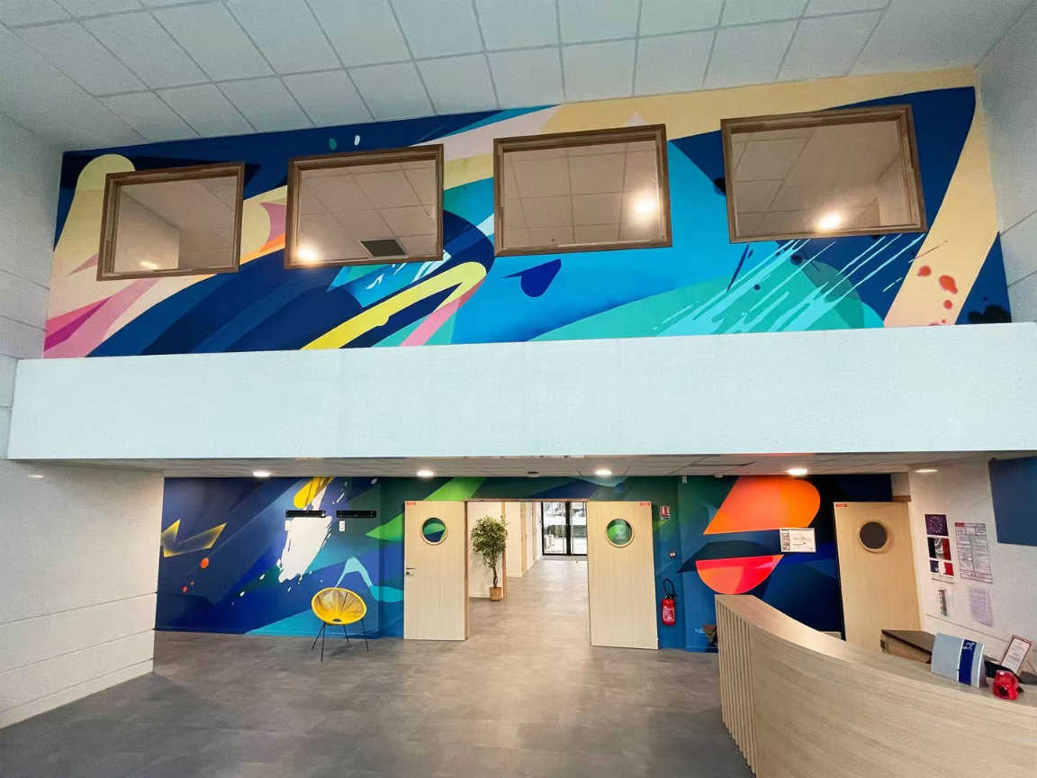 幼儿园彩绘墙面设计公司