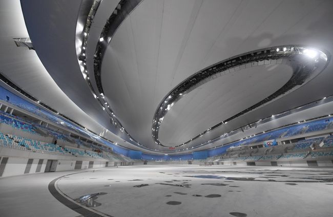 北京冬奥场馆“浓郁中国风，十足科技范”
