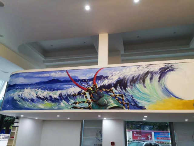 中医院墙体彩绘