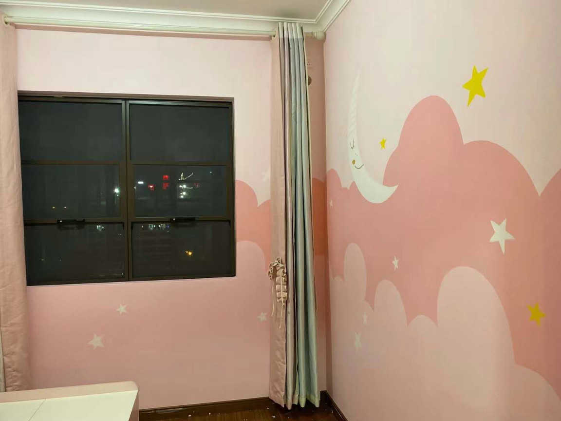 幼儿园彩绘墙面多少钱