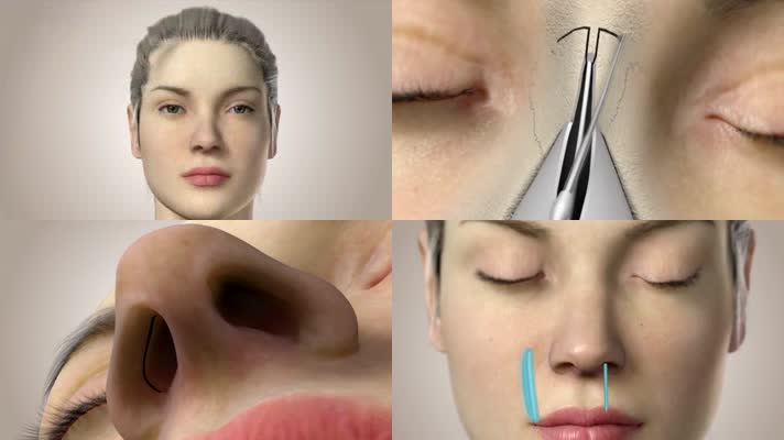 假体隆鼻整形技术