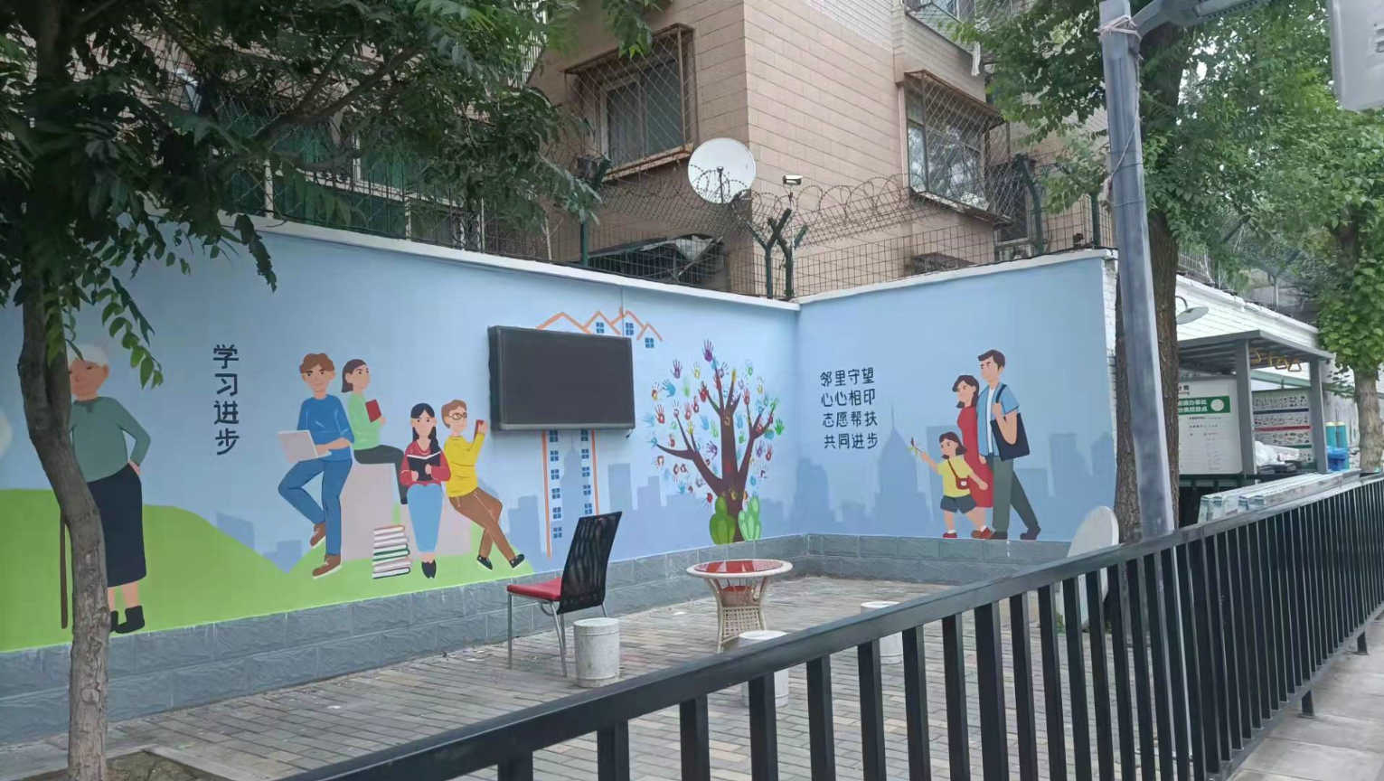 幼儿园墙饰彩绘厂家