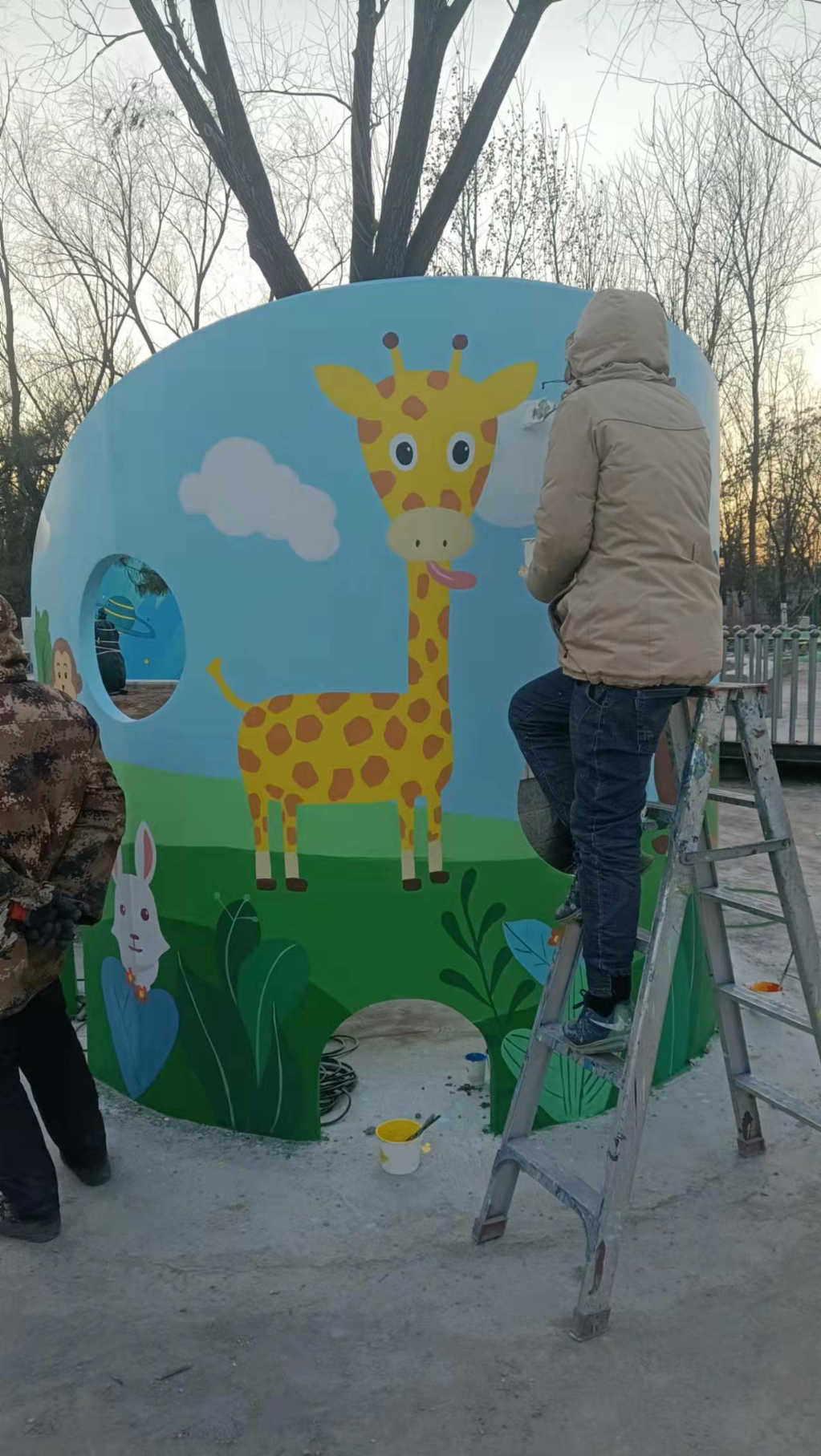 幼儿园文化墙彩绘公司